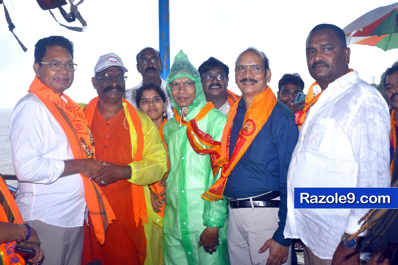 Razole Taluka Ganesh Nimajjanam